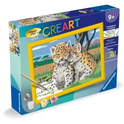 CreArt Kids 18x24cm : Petits leopards - Ravensburger