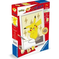 CreArt Kids 13x18cm : Pikachu / Pokemon - Ravensburger
