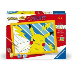 CreArt Kids 18x24cm : Pikachu Eclair / Pokemon - Ravensburger