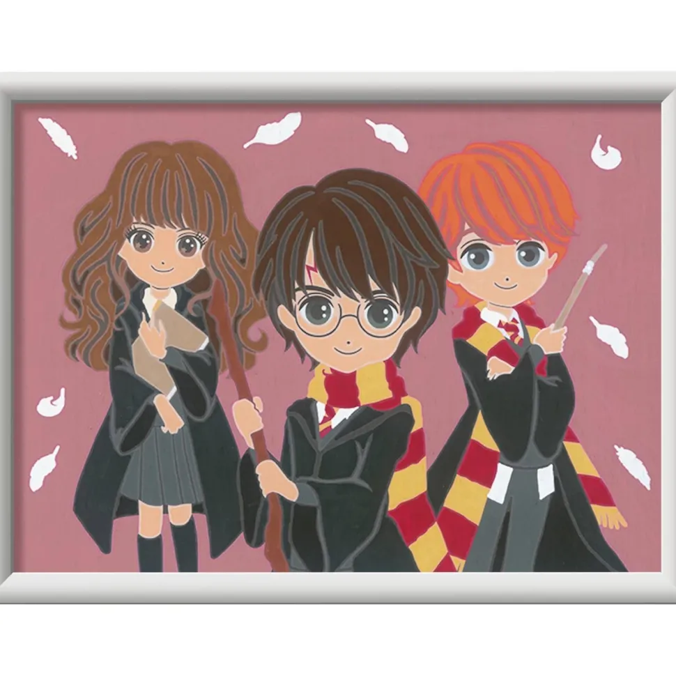 CreArt Kids 18x24cm : Portrait de groupe / Harry Potter - Ravensburger