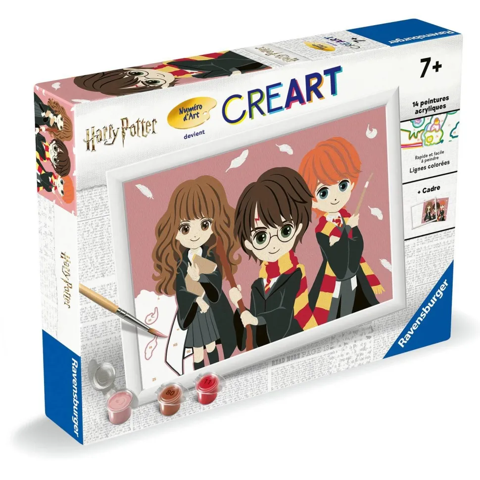CreArt Kids 18x24cm : Portrait de groupe / Harry Potter - Ravensburger