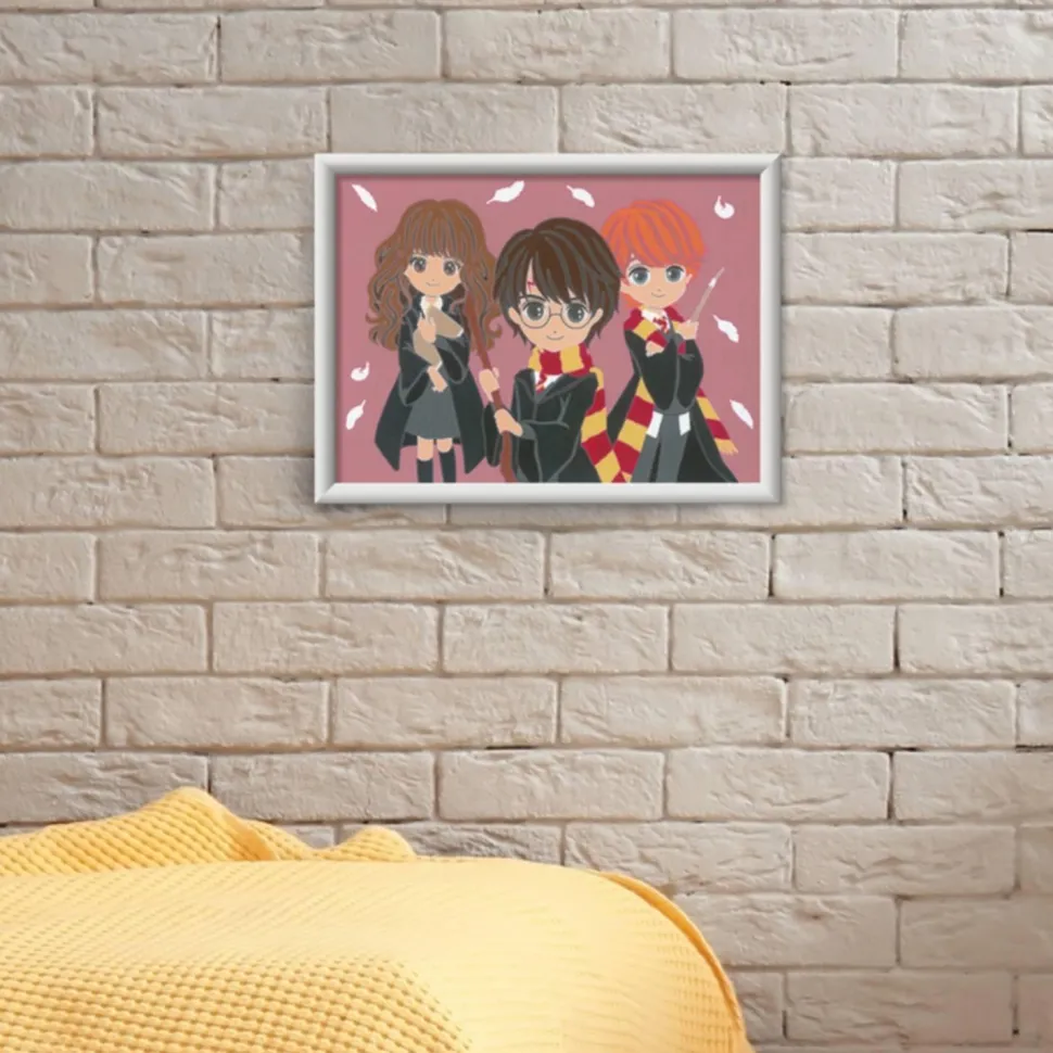 CreArt Kids 18x24cm : Portrait de groupe / Harry Potter - Ravensburger