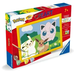 CreArt Kids 18x24cm : Portrait de groupe / Pokemon - Ravensburger