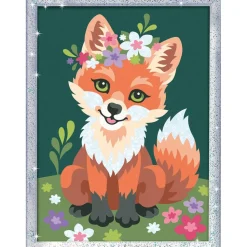 CreArt Kids 18x24cm : Renard fleuri - Ravensburger