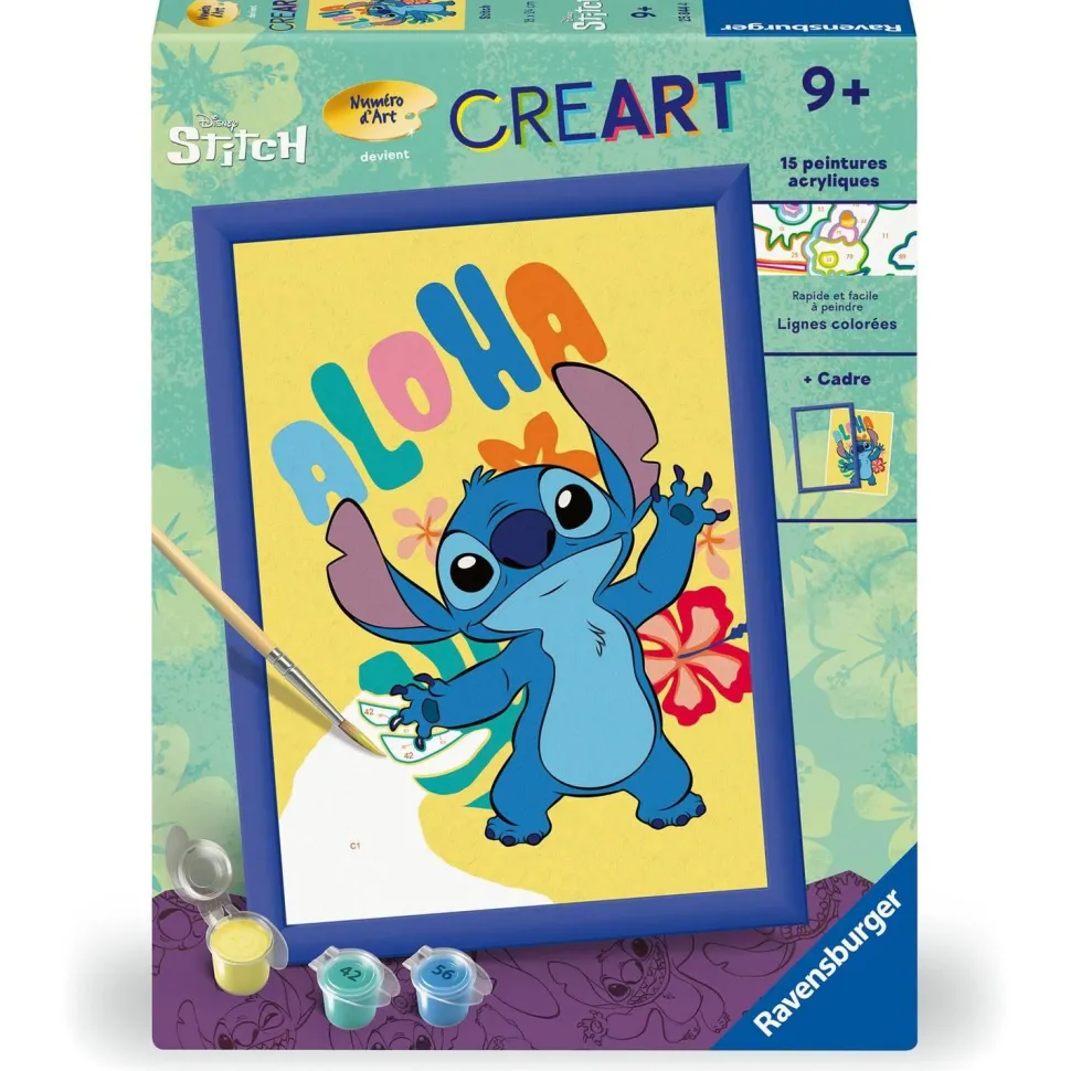 CreArt Kids 18x24cm : Stitch - Ravensburger