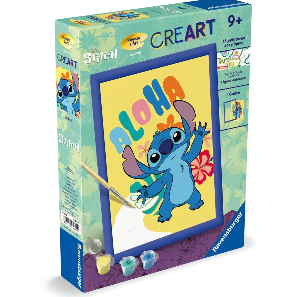 CreArt Kids 18x24cm : Stitch - Ravensburger