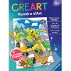 Creart livre de coloriage magique : Dinos - Ravensburger