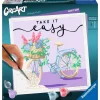 CreArt Peinture au numéro : Carré - Take it easy - Ravensburger
