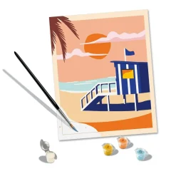 CreArt 24x30cm : Beach Cottage - Ravensburger