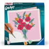CreArt 20x20cm : Poppy Bouquet - Ravensburger