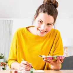 CreArt 20x20cm : Poppy Bouquet - Ravensburger