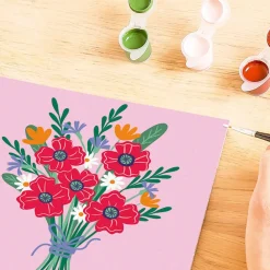 CreArt 20x20cm : Poppy Bouquet - Ravensburger