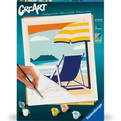 CreArt 24x30cm : Relax at the Beach - Ravensburger