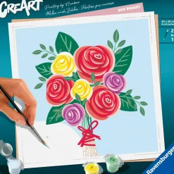 CreArt 20x20cm : Rose Bouquet - Ravensburger