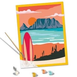 CreArt 30x40cm : Sunset at the Beach - Ravensburger