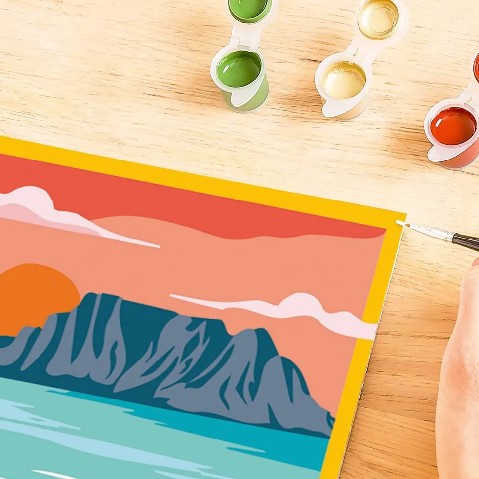 CreArt 30x40cm : Sunset at the Beach - Ravensburger