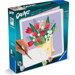 CreArt 20x20cm : Tulip Bouquet - Ravensburger