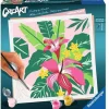 CreArt 20x20cm Tropical Plants - Ravensburger