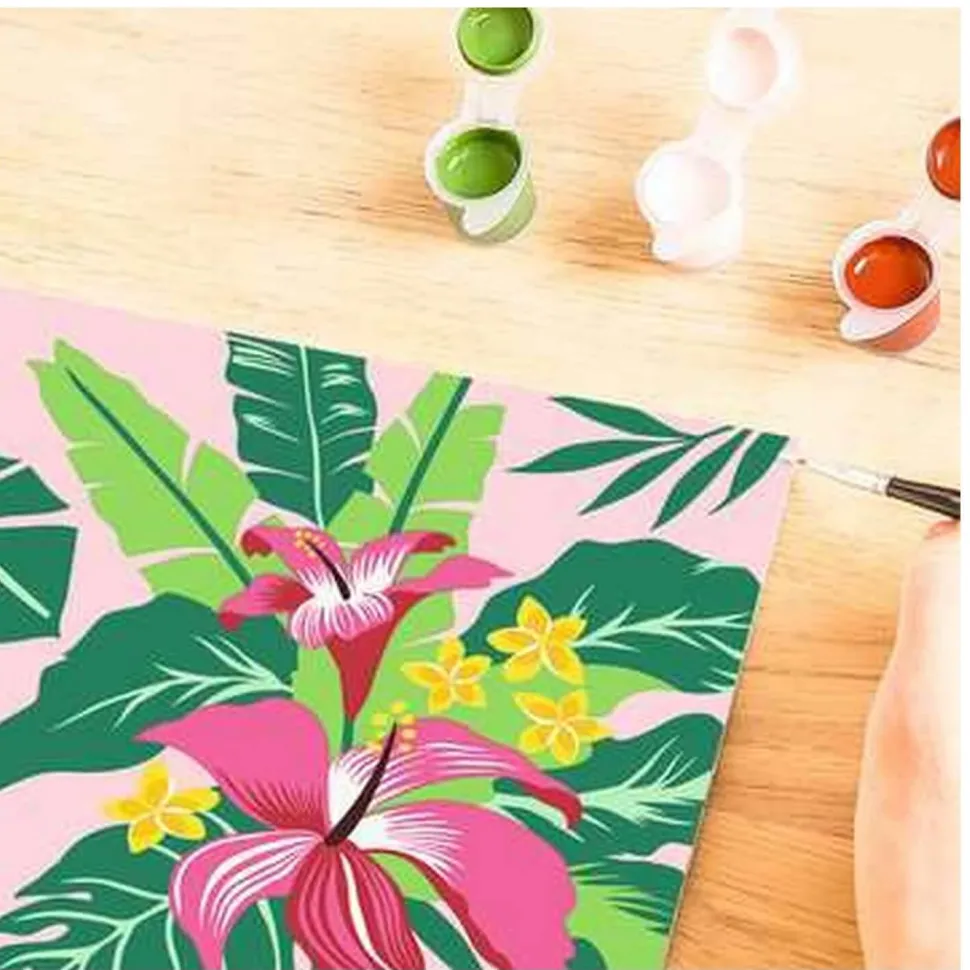 CreArt 20x20cm Tropical Plants - Ravensburger