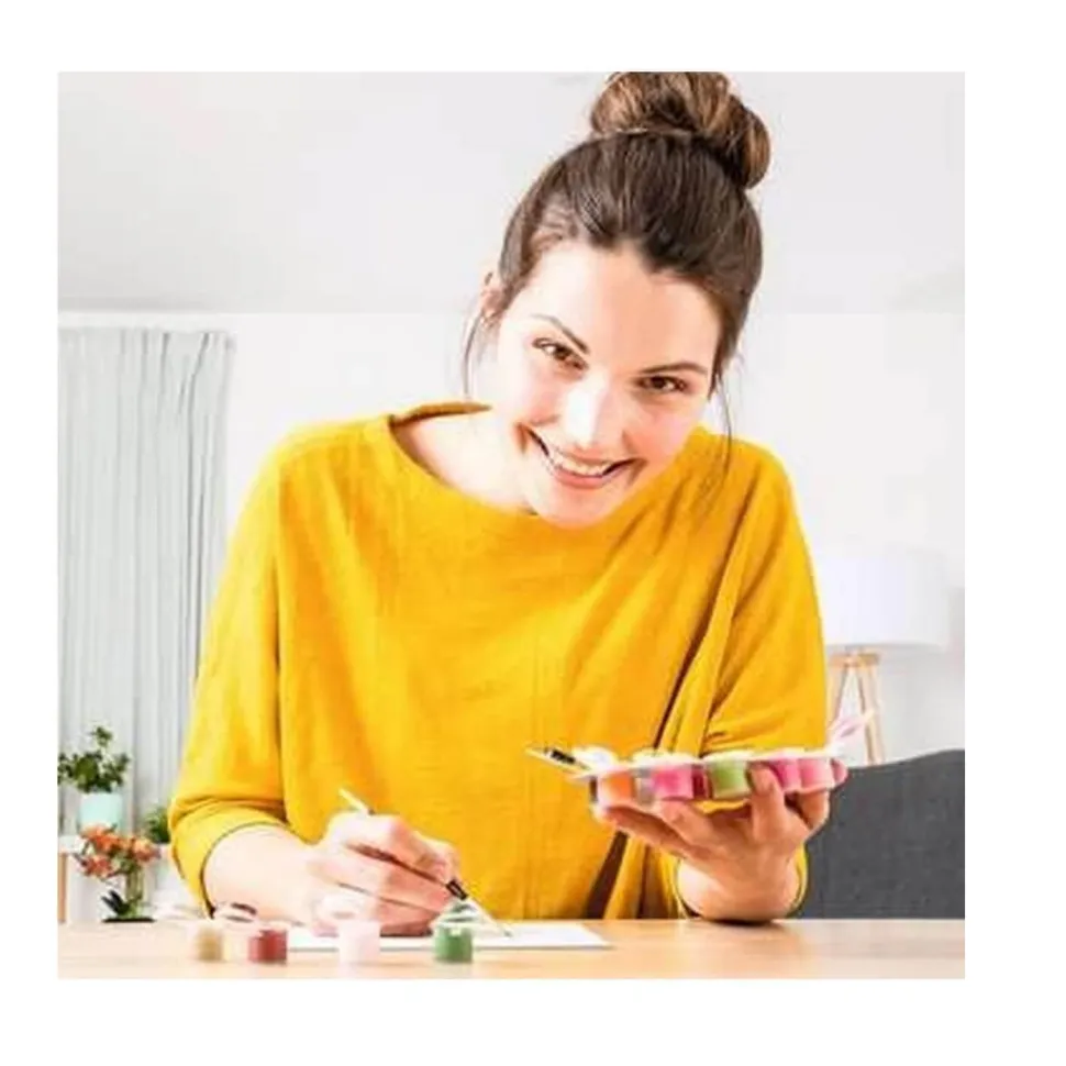 CreArt 20x20cm Tropical Plants - Ravensburger