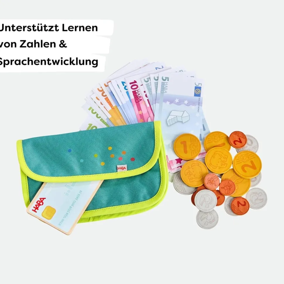 Creative Play - Argent factice avec porte-monnaie - Haba