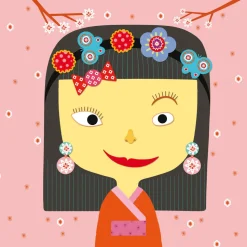 Créer avec des stickers : Tous différents - Djeco