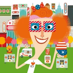 Créer avec des stickers : Tous différents - Djeco