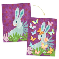 Créer avec du papier : Avec du buvard - Djeco