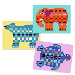 Créer avec du papier : Devant-derrière- devant - Djeco