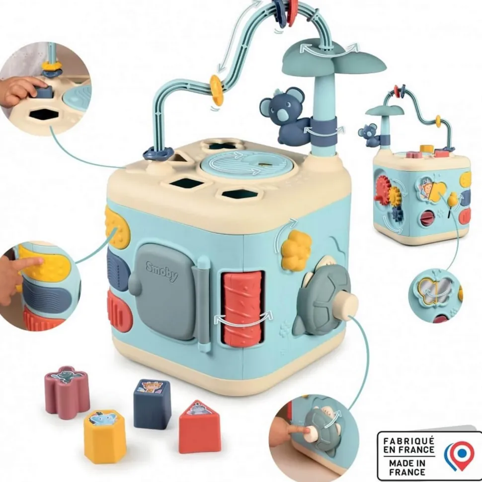 Cube d'activités : Little Smoby Explor Cube - Smoby