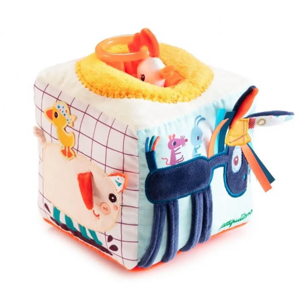 Cube sonore d'activités : Ferme - Lilliputiens