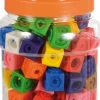 Cubes à clipser 2 x 2 x 2 cm, set de 100 pces - Eduplay