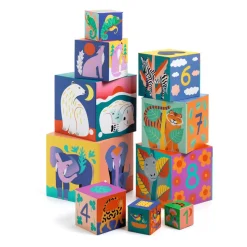 Cubes Animaux sauvages - Djeco