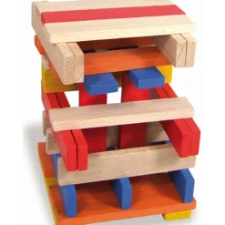 Cubes de construction : Batibloc couleur 100 pièces - Vilac