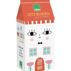 Cubes en bois : Tiny city Suzy Ultman - Vilac