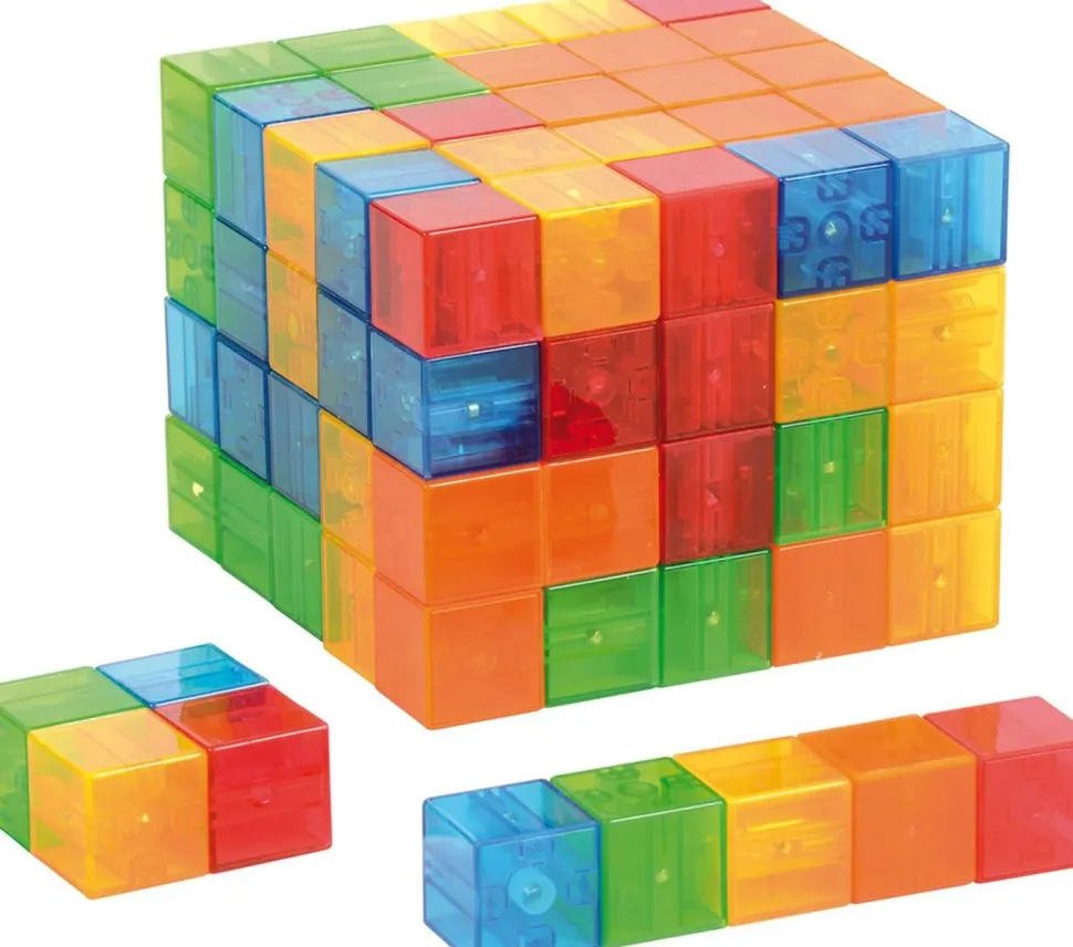 Cubes magnétiques, set de 100 - Eduplay
