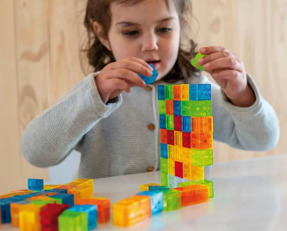 Cubes magnétiques, set de 100 - Eduplay