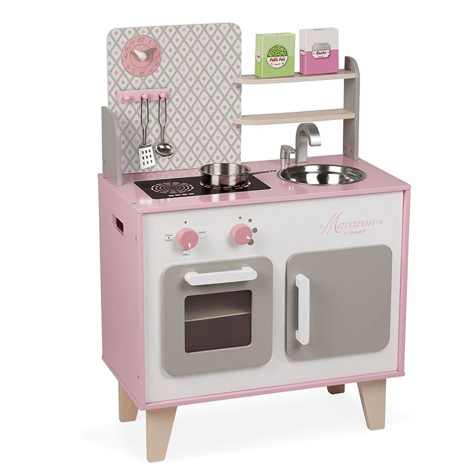 Cuisine en bois : Maxi Cuisine Macaron - Janod