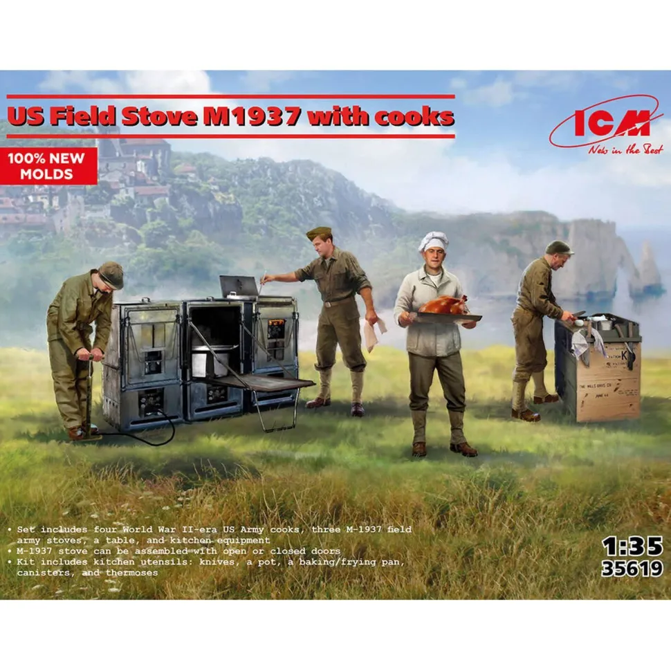 Cuisinère de campagne avec cuinsiniers - ICM