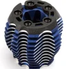Culasse Power Tune Alu Anodisee Bleu + Support Plastique Trx 3.3 - Traxxas