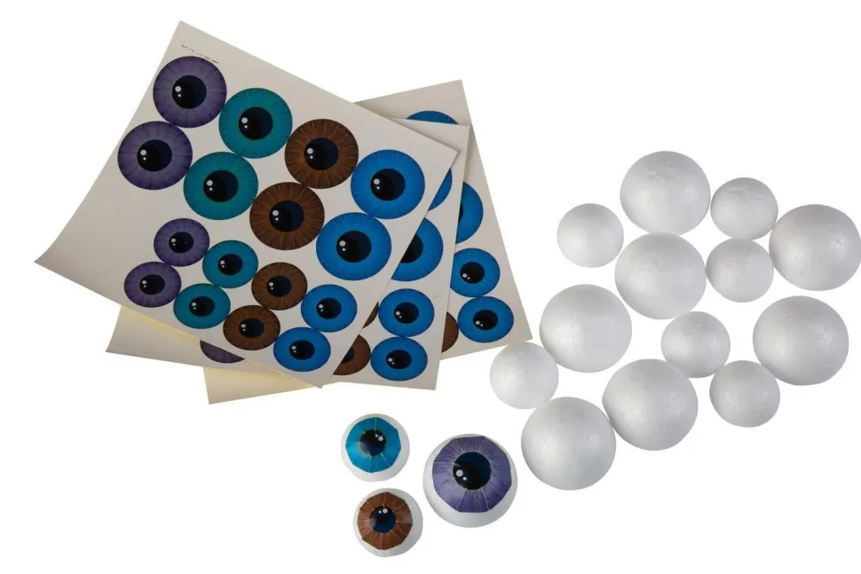 3D yeux dominé, set de 16 - Eduplay