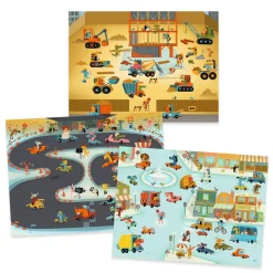 Décalcomanies : Asphalte - LES PETITS CADEAUX DES GRANDS - Djeco