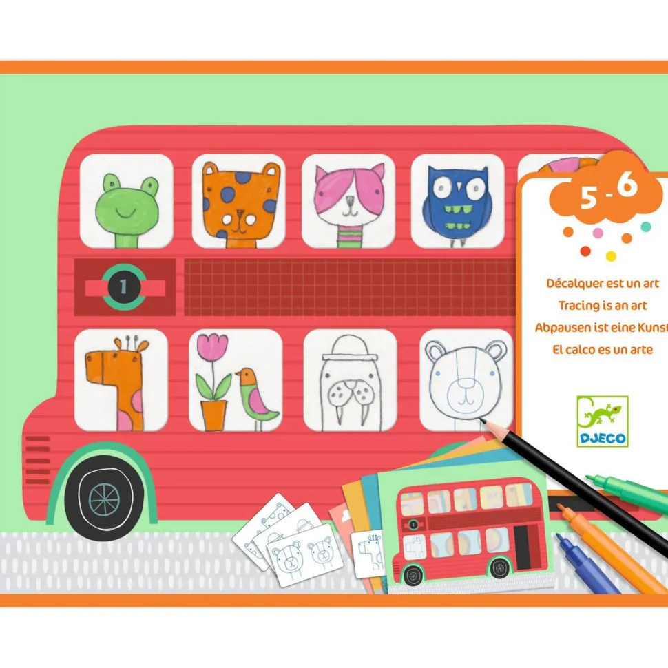 Décalquer est un art - Djeco