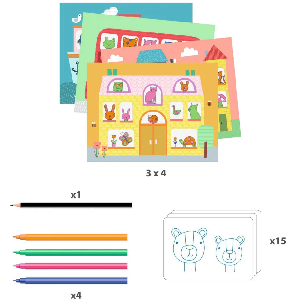 Décalquer est un art - Djeco