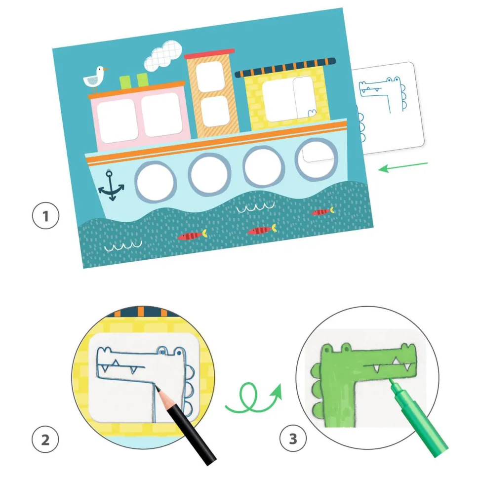 Décalquer est un art - Djeco