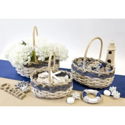 Déco Barre de navigation en bois gris 10cm - RueDeLaFete