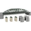 Décor ferroviaire - Pont en arc, 2 voies - Faller