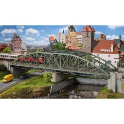 Décor ferroviaire - Pont en arc, 2 voies - Faller