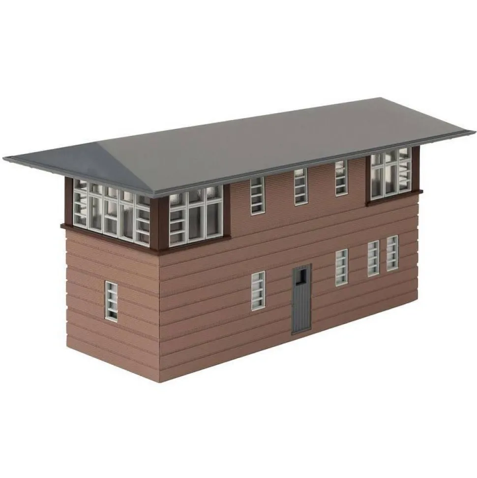 Décor ferroviaire - Poste d’aiguillage - Faller