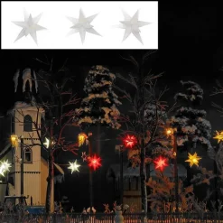 Décor ferroviaire - Trois étoiles de Noël - Busch